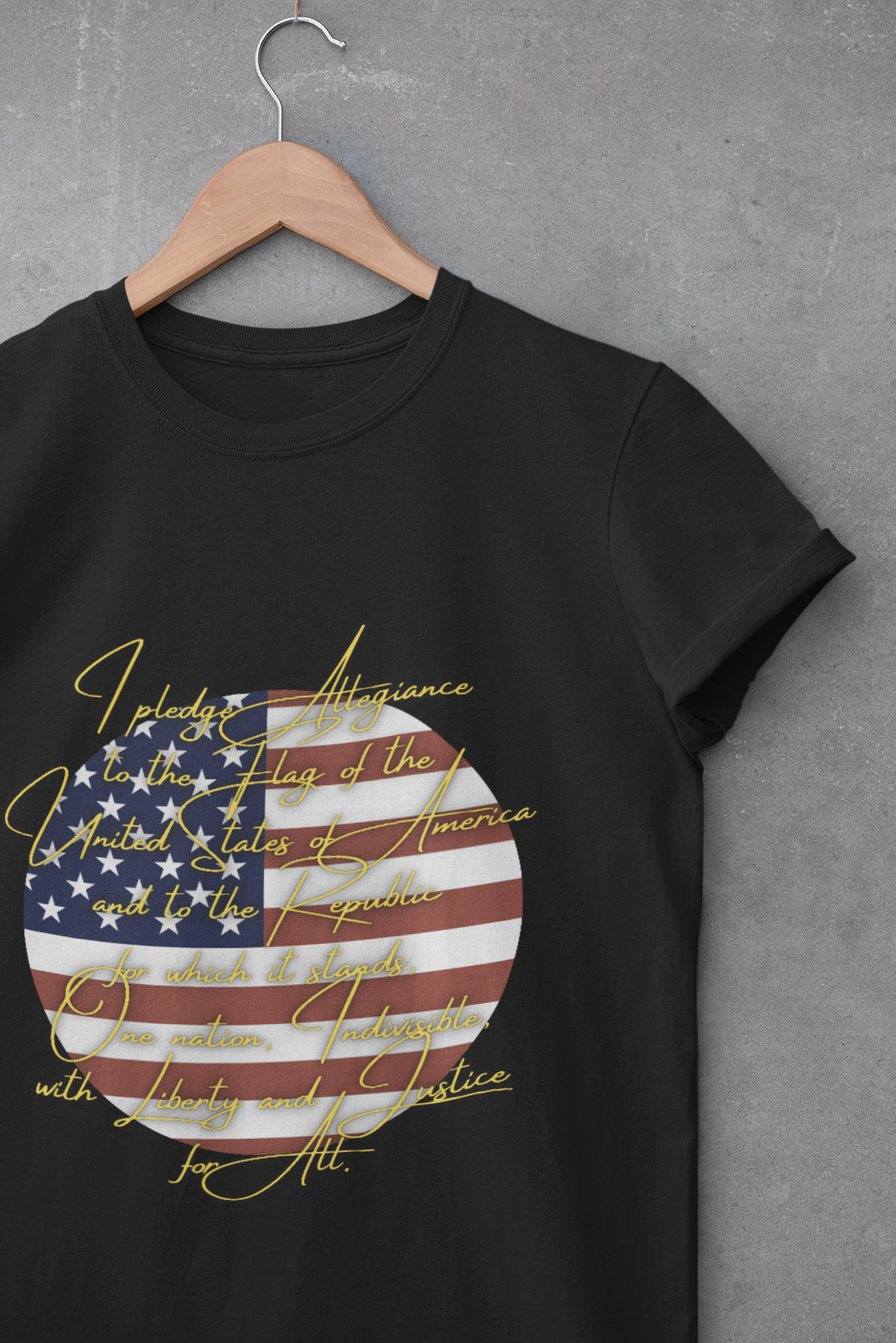 Patriotic Unisex Heavy Cotton Tee - 'In America We Trust' Design