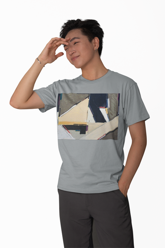 Abstract Geometric Art Unisex Heavy Cotton Tee