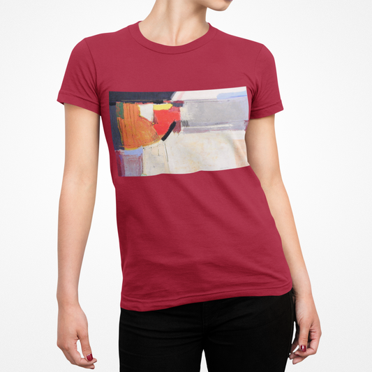 Abstract Art Unisex Heavy Cotton Tee - Stylish & Comfortable Fashion Statement