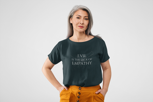 Empathy Matters Unisex Heavy Cotton Tee | Thought-Provoking Message Tee
