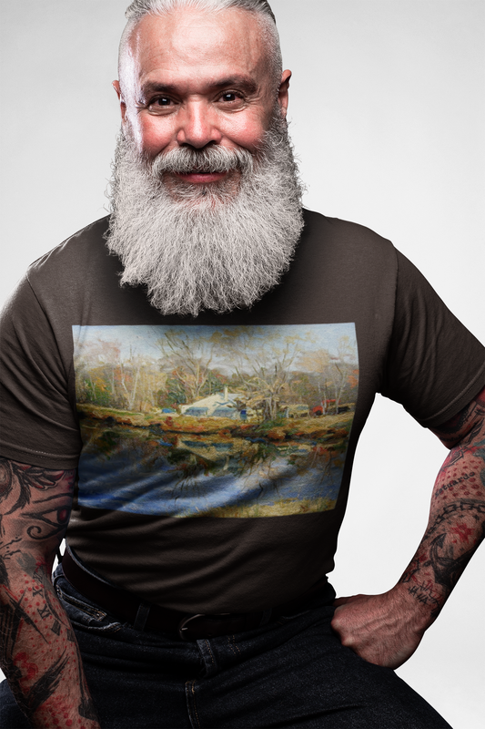 Scenic Landscape Unisex Heavy Cotton Tee