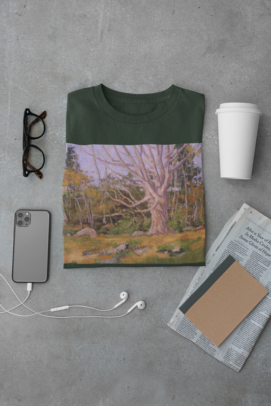 Artistic Landscape Unisex Heavy Cotton Tee - Nature Inspired