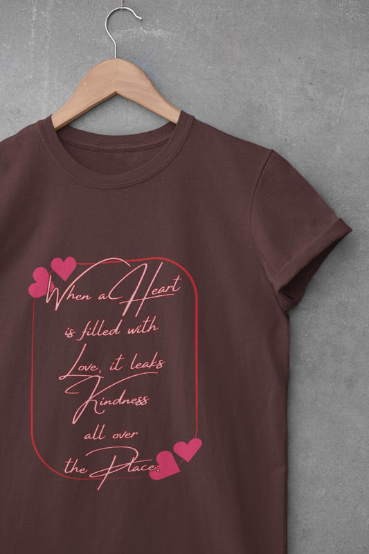 Heartfelt Love Unisex Heavy Cotton Tee - Perfect for Valentine's Day & Everyday Kindness