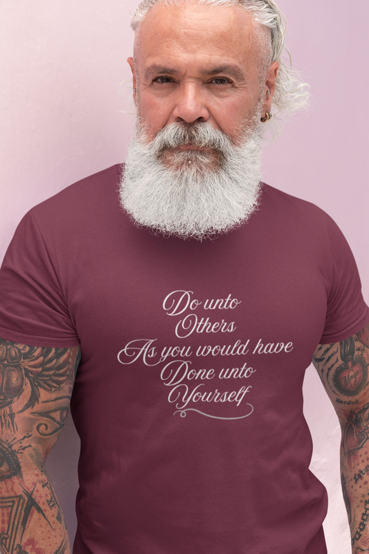Unisex Heavy Cotton Tee - "Do Unto Others" Inspirational Shirt