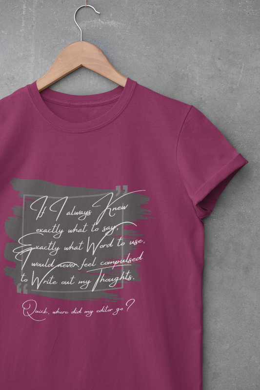 Inspiring Unisex Heavy Cotton Tee – Motivational Quote T-Shirt for Everyday Wear