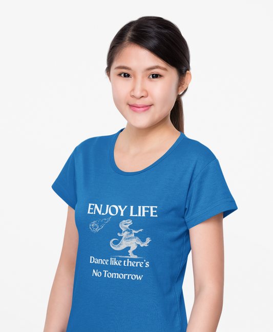 Enjoy Life Unisex Heavy Cotton Tee - Dance Like There's No Tomorrow