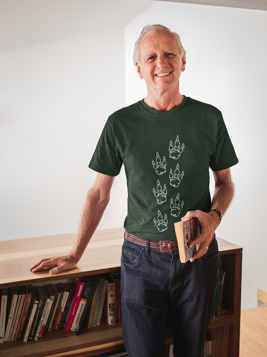 Custom Dinosaur Print Unisex Heavy Cotton Tee