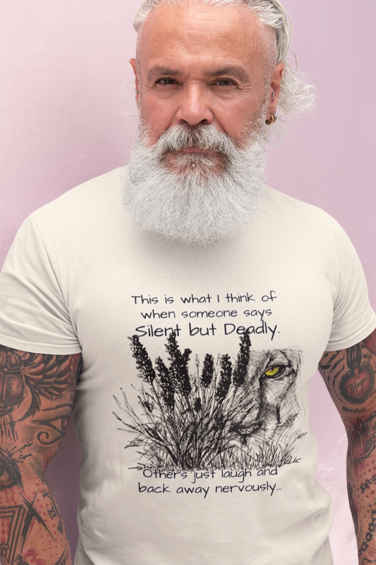 Silent but Deadly Tee - Fun Cotton Shirt, Unisex T-Shirt, Humorous Shirt, Gift for Friends, Casual Wear