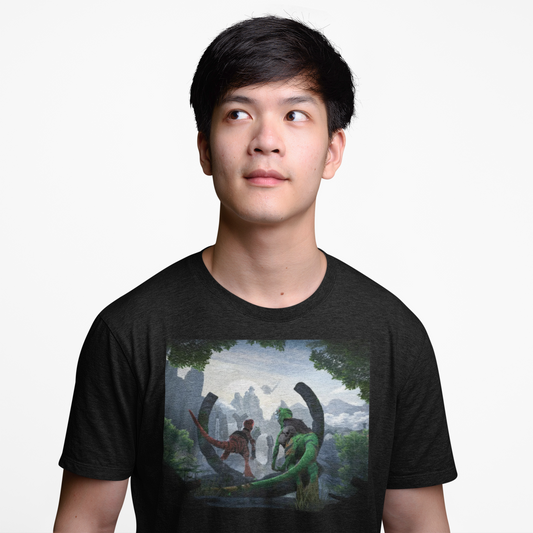 Secret of the Ombax - Epic Adventure Unisex Heavy Cotton Tee, Graphic Tee, Nature Lover Shirt, Outdoor Adventure Apparel, Gift for Adventurers