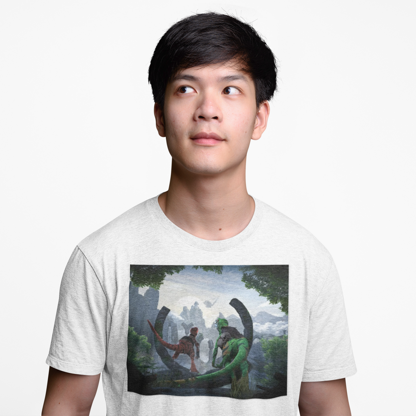 Secret of the Ombax - Epic Adventure Unisex Heavy Cotton Tee, Graphic Tee, Nature Lover Shirt, Outdoor Adventure Apparel, Gift for Adventurers