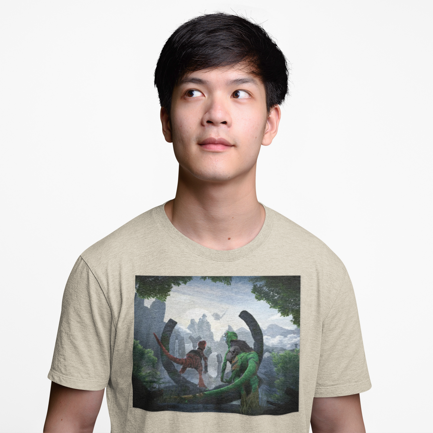 Secret of the Ombax - Epic Adventure Unisex Heavy Cotton Tee, Graphic Tee, Nature Lover Shirt, Outdoor Adventure Apparel, Gift for Adventurers