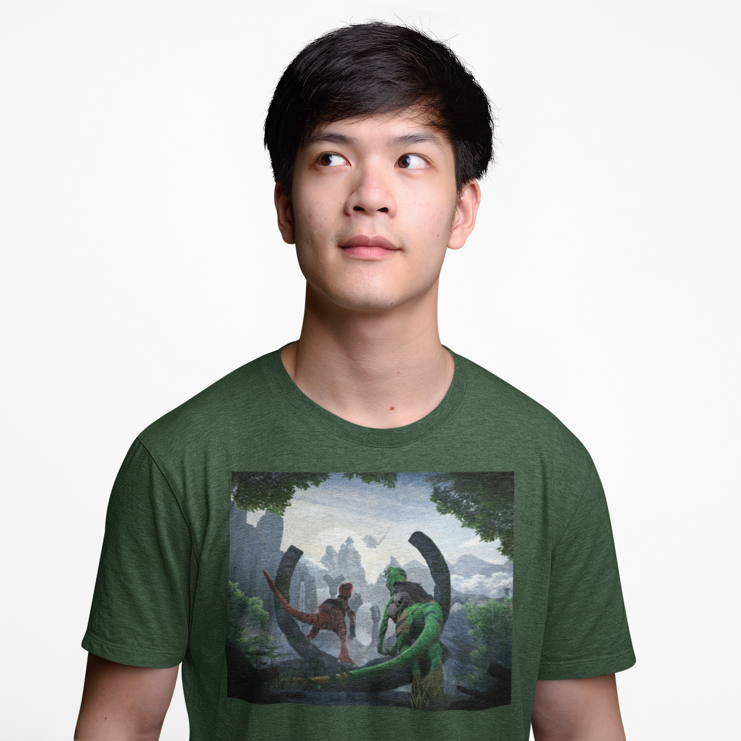 Secret of the Ombax - Epic Adventure Unisex Heavy Cotton Tee, Graphic Tee, Nature Lover Shirt, Outdoor Adventure Apparel, Gift for Adventurers