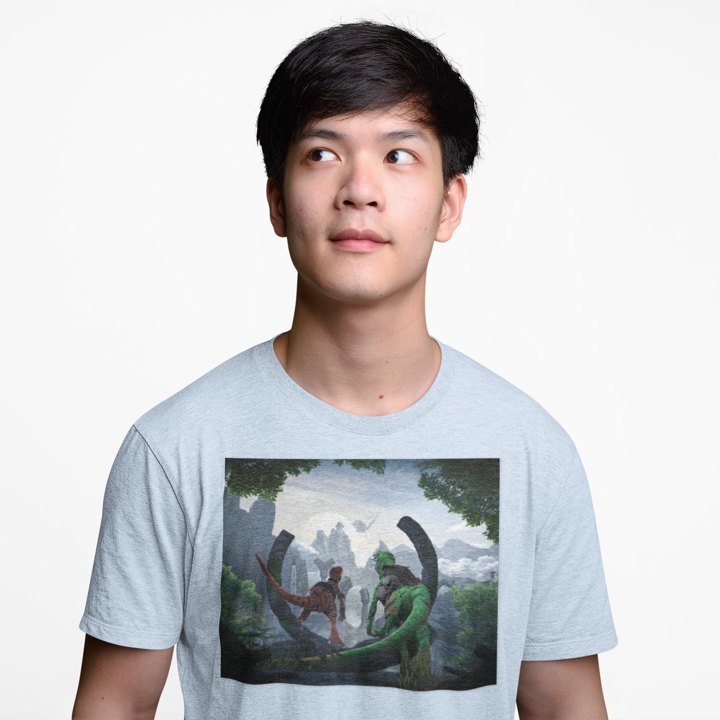 Secret of the Ombax - Epic Adventure Unisex Heavy Cotton Tee, Graphic Tee, Nature Lover Shirt, Outdoor Adventure Apparel, Gift for Adventurers