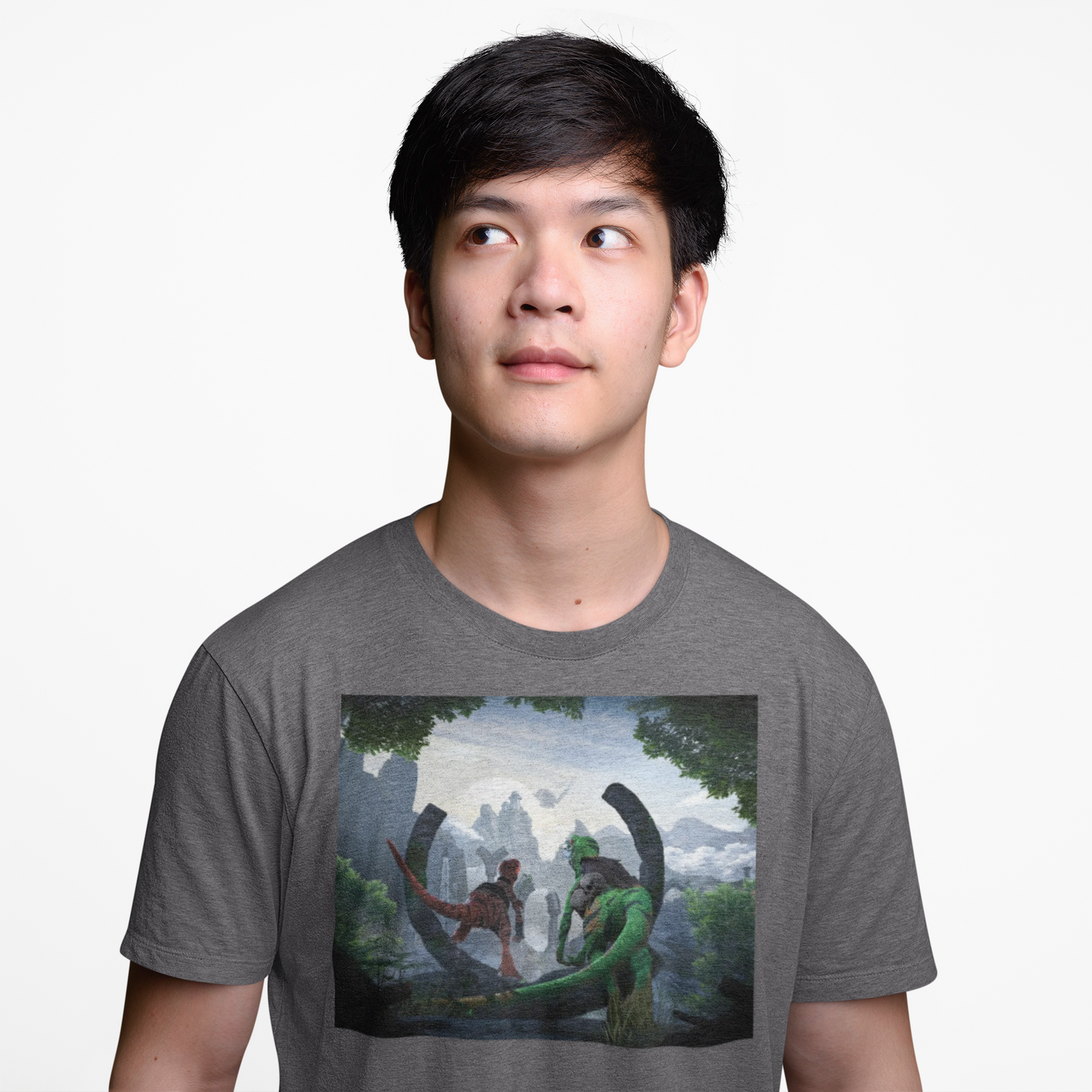 Secret of the Ombax - Epic Adventure Unisex Heavy Cotton Tee, Graphic Tee, Nature Lover Shirt, Outdoor Adventure Apparel, Gift for Adventurers