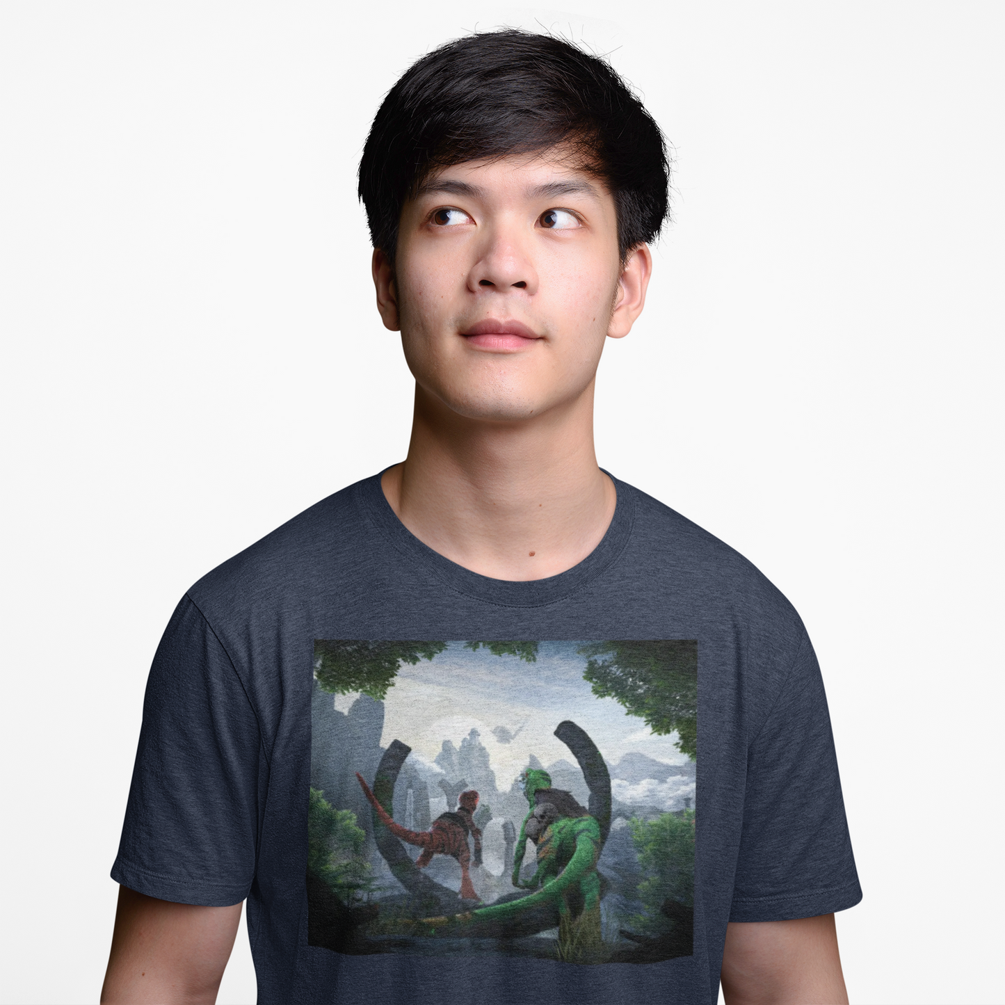 Secret of the Ombax - Epic Adventure Unisex Heavy Cotton Tee, Graphic Tee, Nature Lover Shirt, Outdoor Adventure Apparel, Gift for Adventurers
