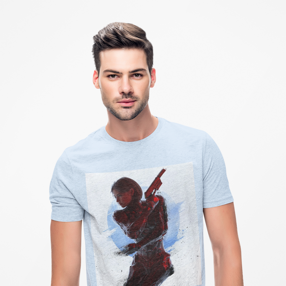 Miku O'Connor T-Shirt — Murder on a Monochrome World Cover Art Tee