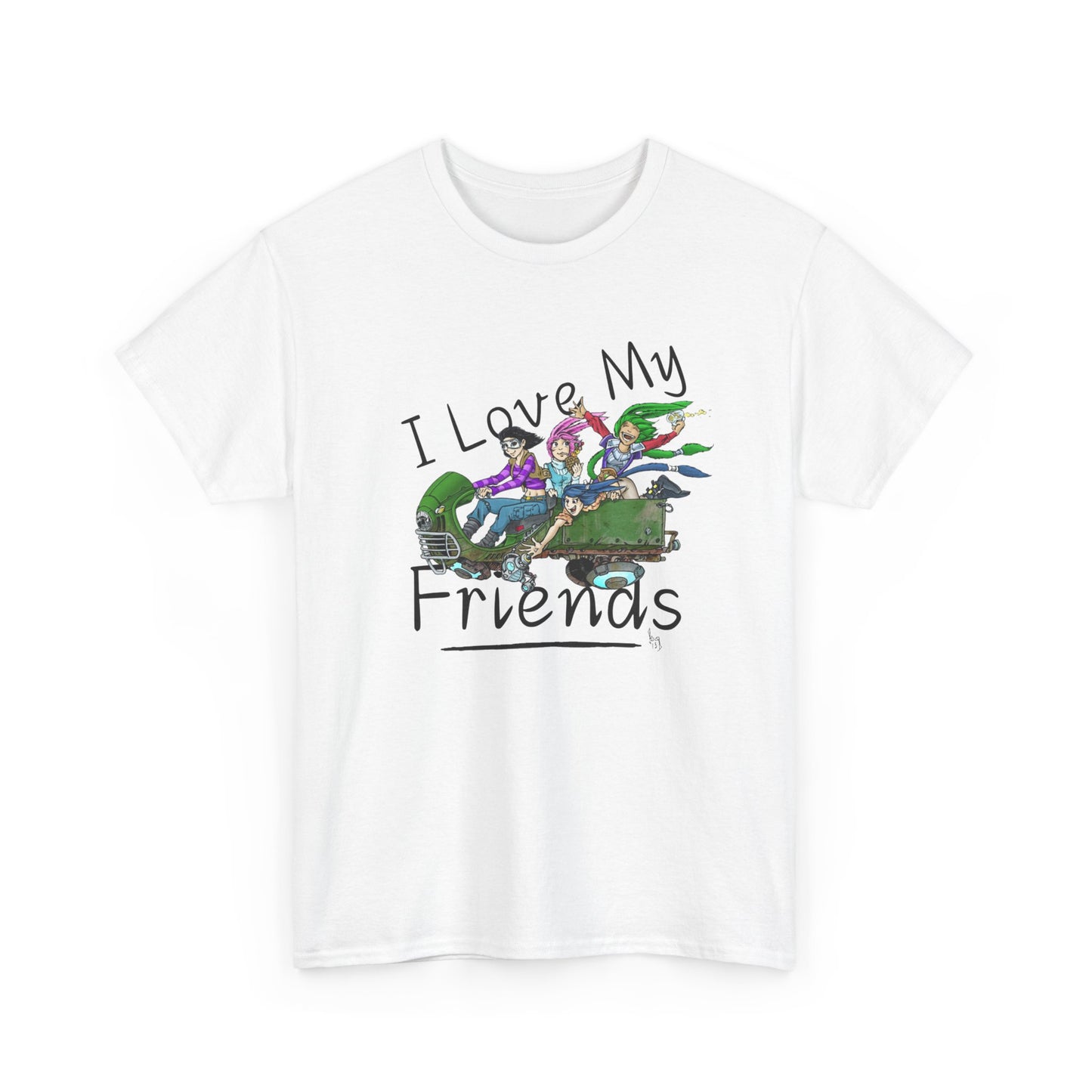Friendship Unisex Tee - Bryon Gibson Art