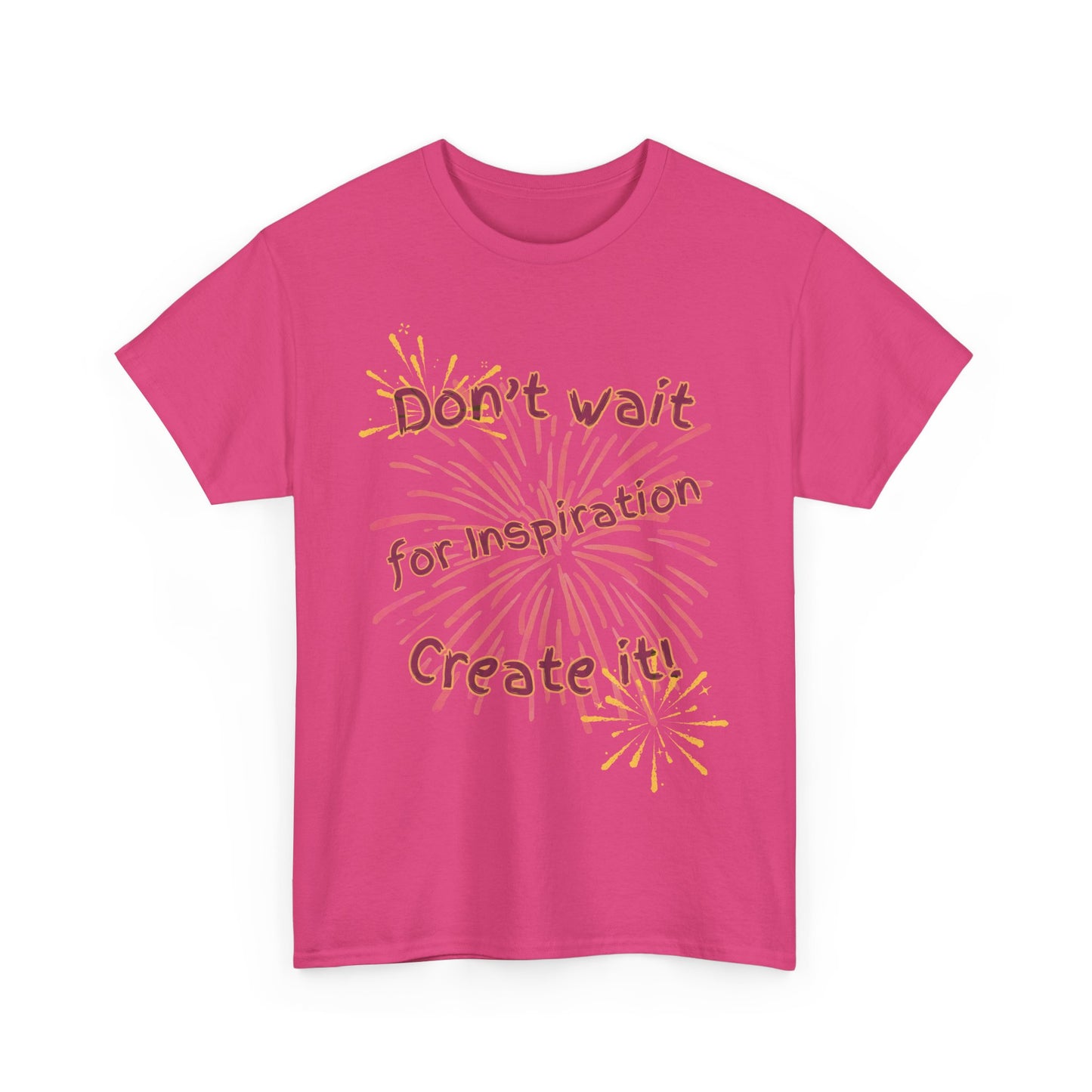 Inspiration Quote Unisex Heavy Cotton Tee