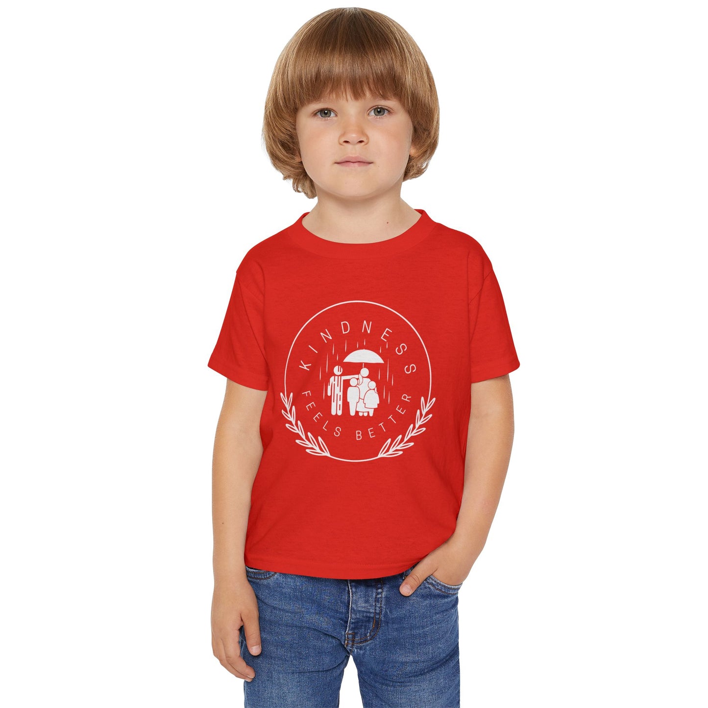 Toddler T-shirt Kindness Feels Better