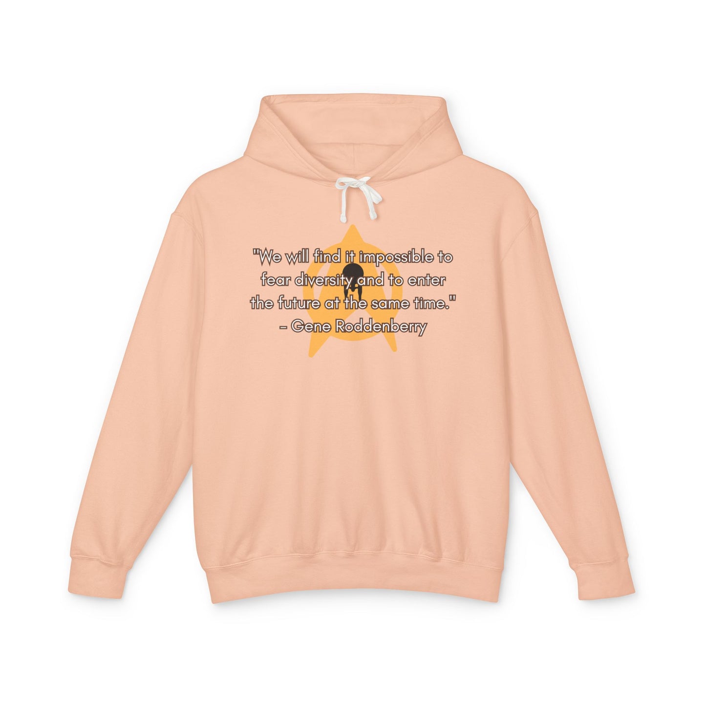Inspirational Quote Hoodie, Unisex Lightweight Sweatshirt, Motivational Apparel, Gift for Him/Her, Cozy Everyday Wear
