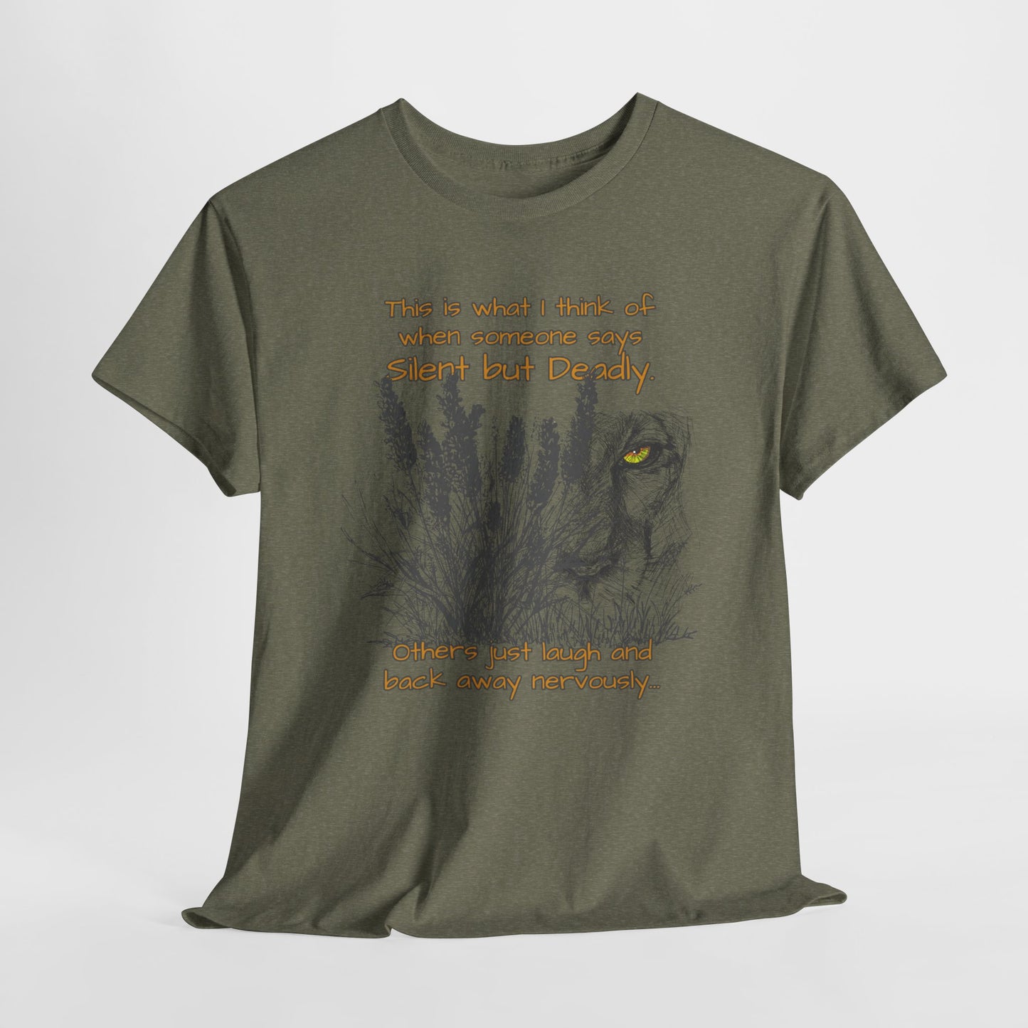Unisex Heavy Cotton Tee - Funny Phrase Tee, Perfect for Casual Wear, Gifting, Halloween, Humor