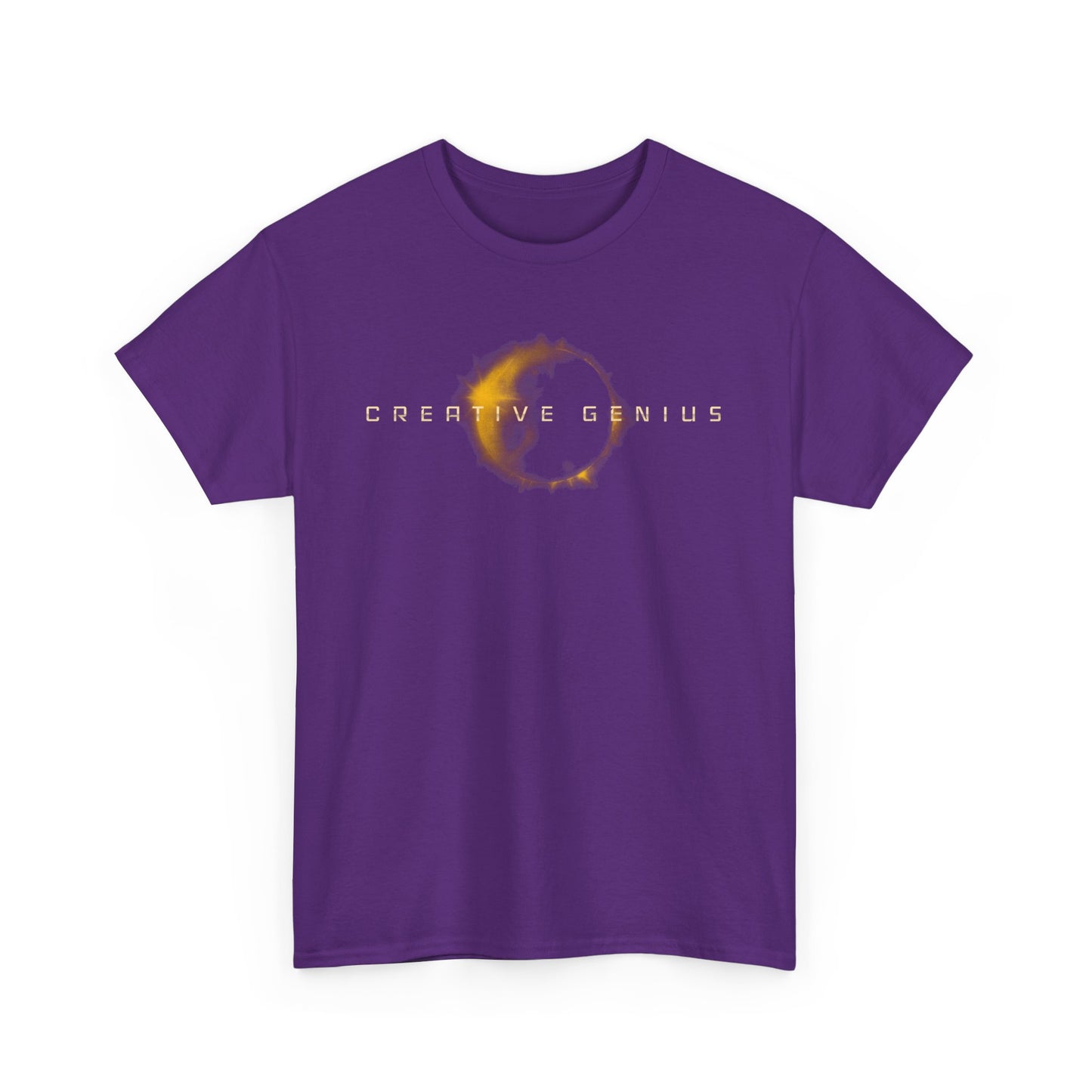 Creative Genius Unisex Heavy Cotton Tee - Inspirational Graphic T-Shirt for Creatives