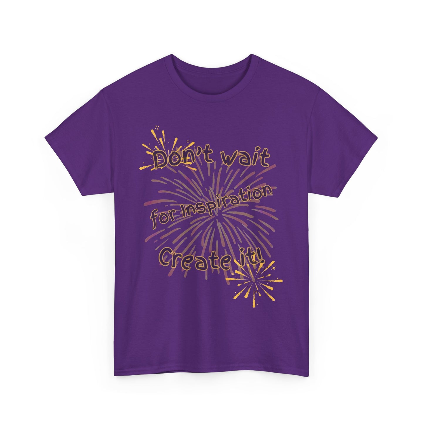 Inspiration Quote Unisex Heavy Cotton Tee