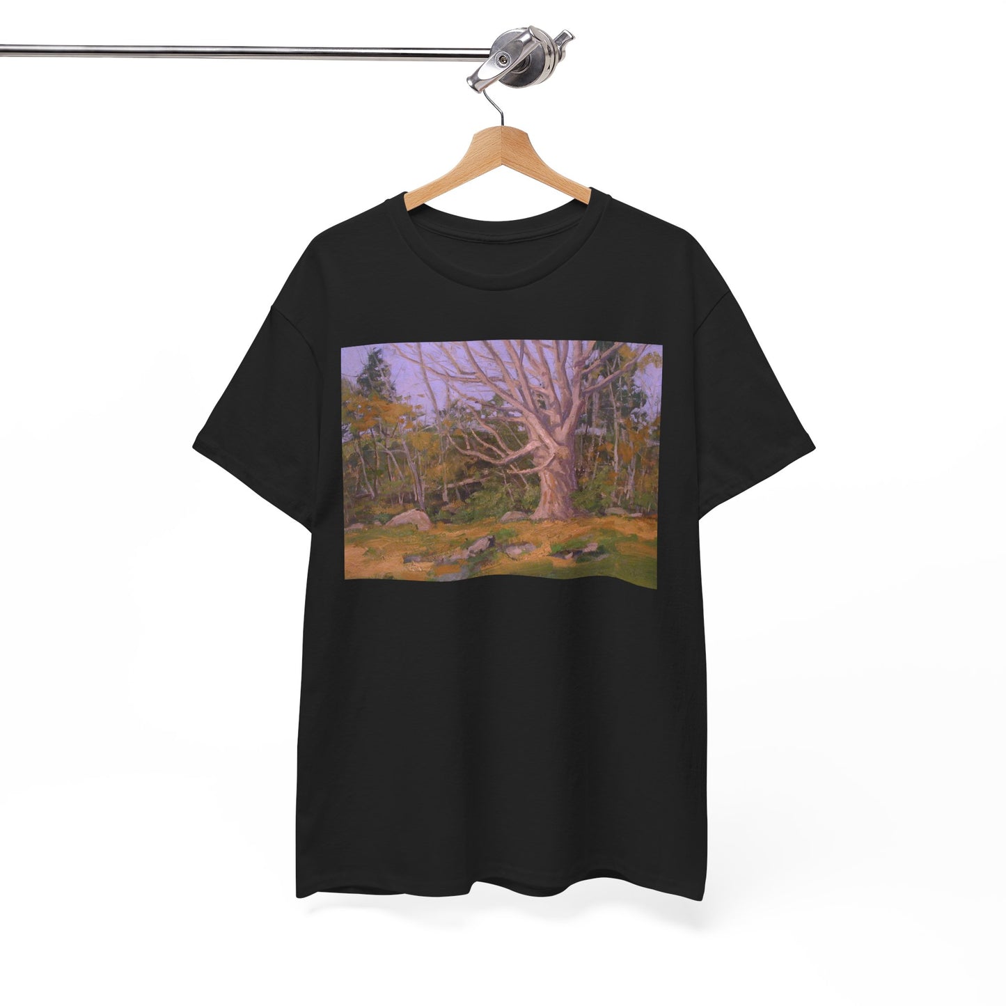 Artistic Landscape Unisex Heavy Cotton Tee - Nature Inspired