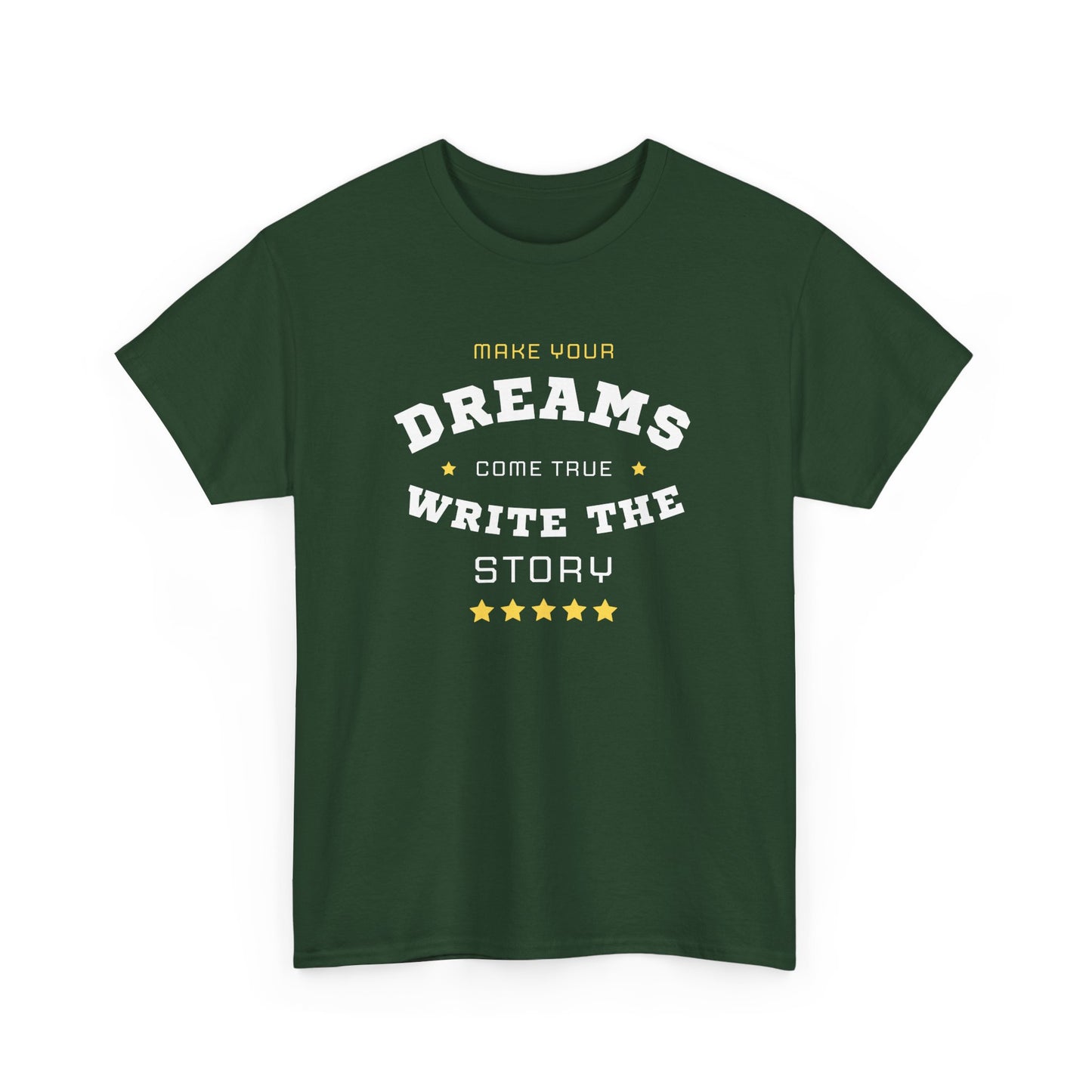 Inspirational Dreams Unisex Heavy Cotton Tee - Write the Story
