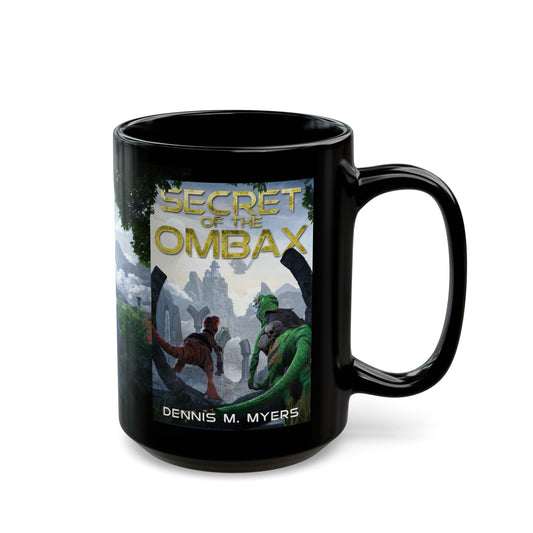 Black Mug | Secret of the Ombax | Coffee Lover Gift, Unique Mug, Epic Books, Fantasy Art, Reading Mug