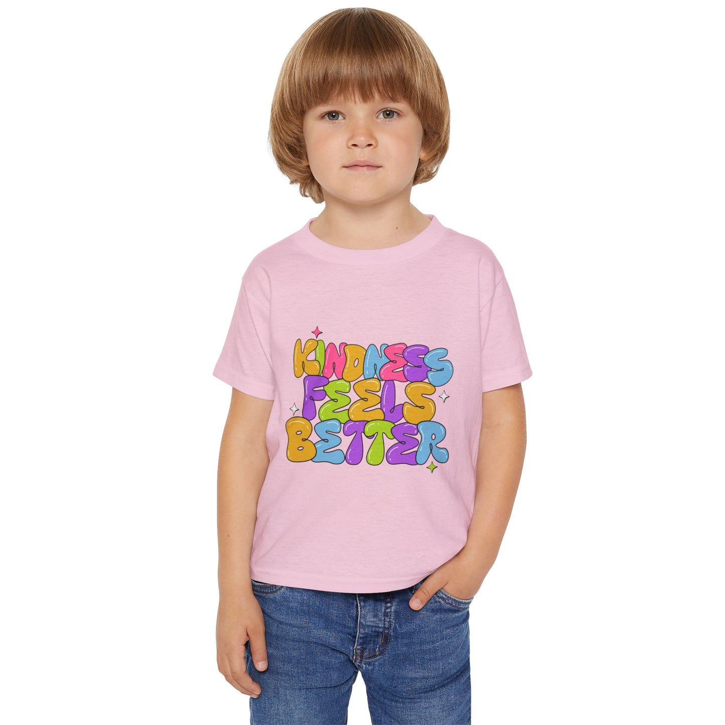 Toddler T-shirt Kindness Feels Better