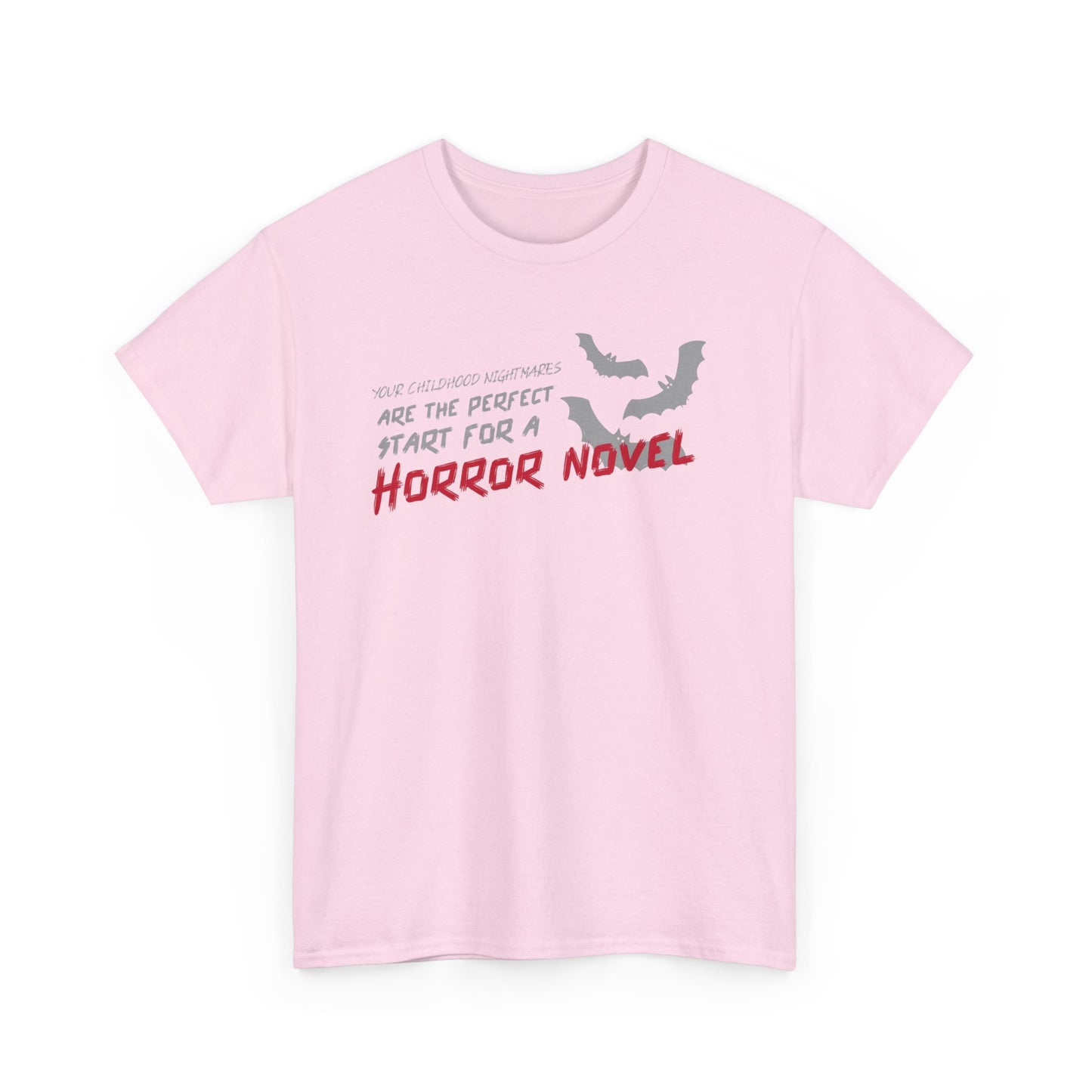 Horror Novel Inspired Unisex Heavy Cotton Tee - Perfect Gift for Writers and Readers