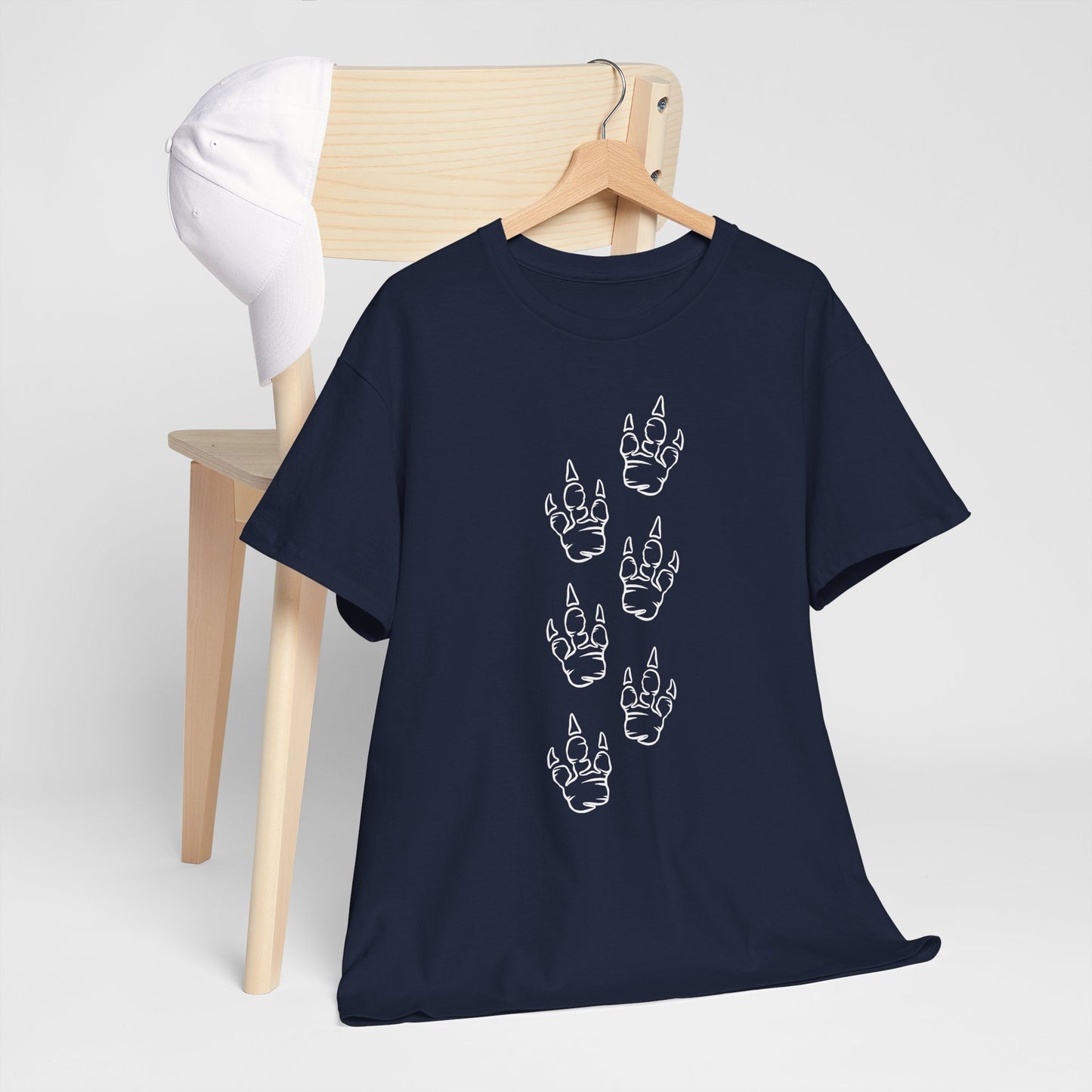 Custom Dinosaur Print Unisex Heavy Cotton Tee