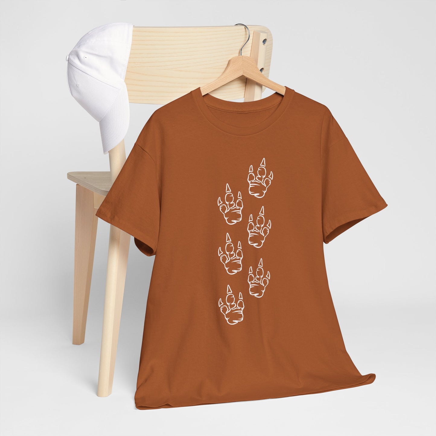 Custom Dinosaur Print Unisex Heavy Cotton Tee