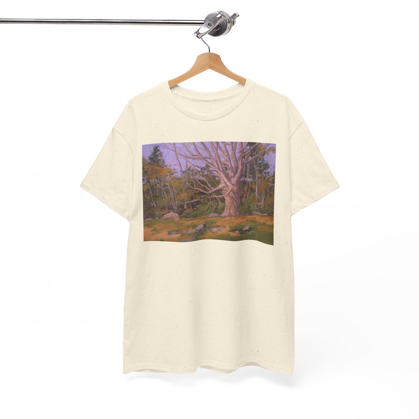 Artistic Landscape Unisex Heavy Cotton Tee - Nature Inspired