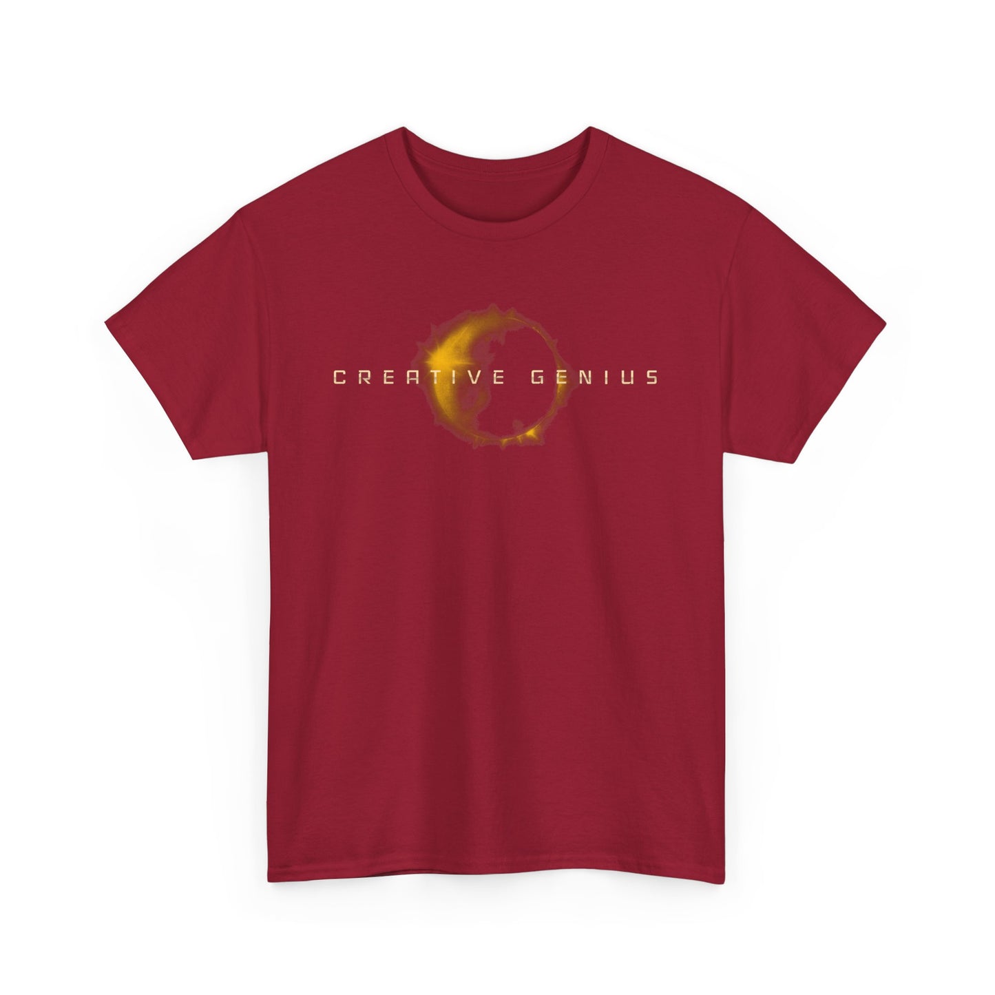 Creative Genius Unisex Heavy Cotton Tee - Inspirational Graphic T-Shirt for Creatives