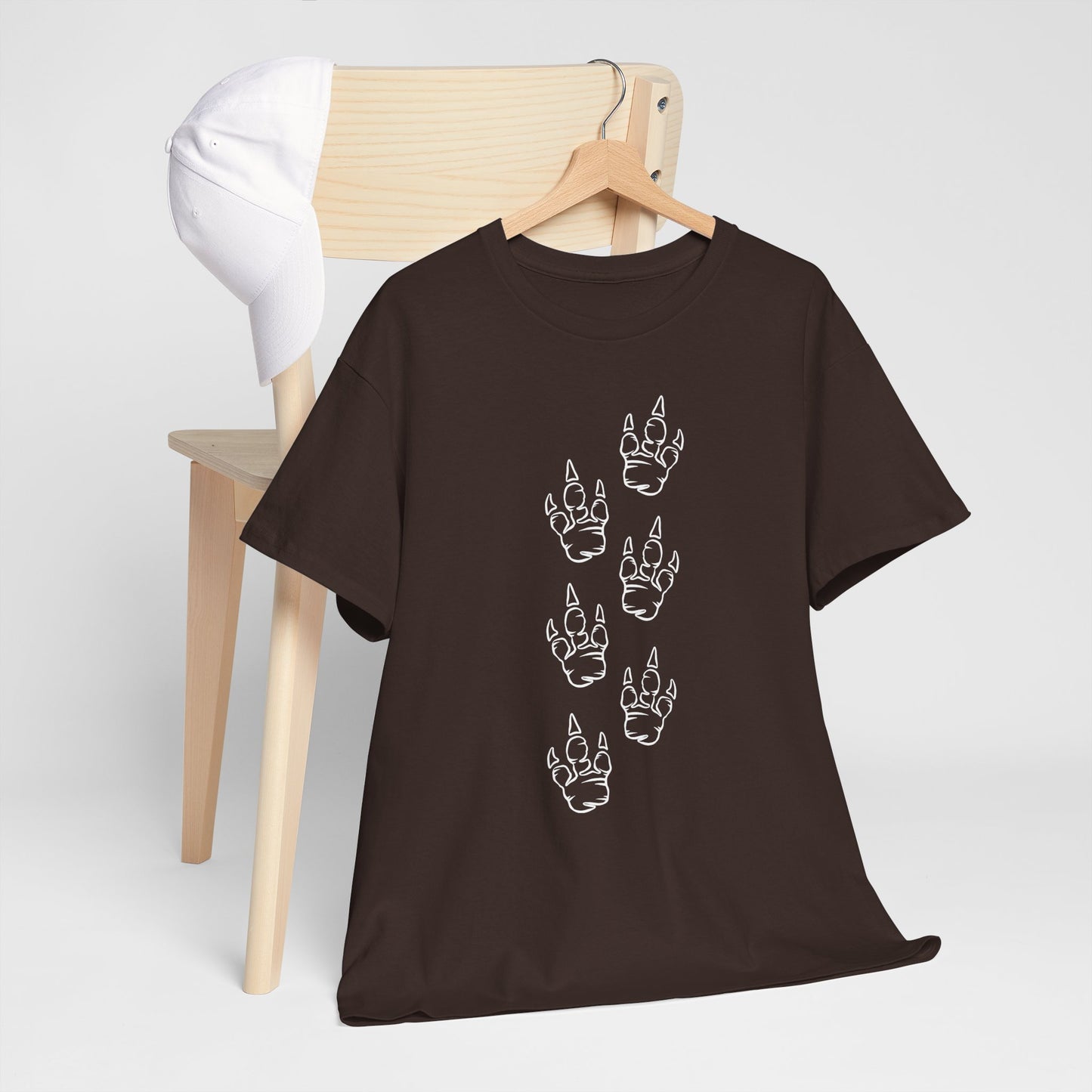Custom Dinosaur Print Unisex Heavy Cotton Tee