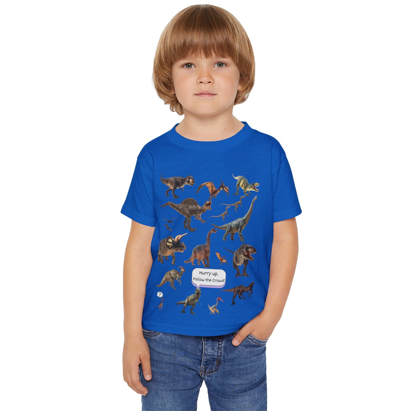 Toddler T-shirt - Early advice Dinosaur theme
