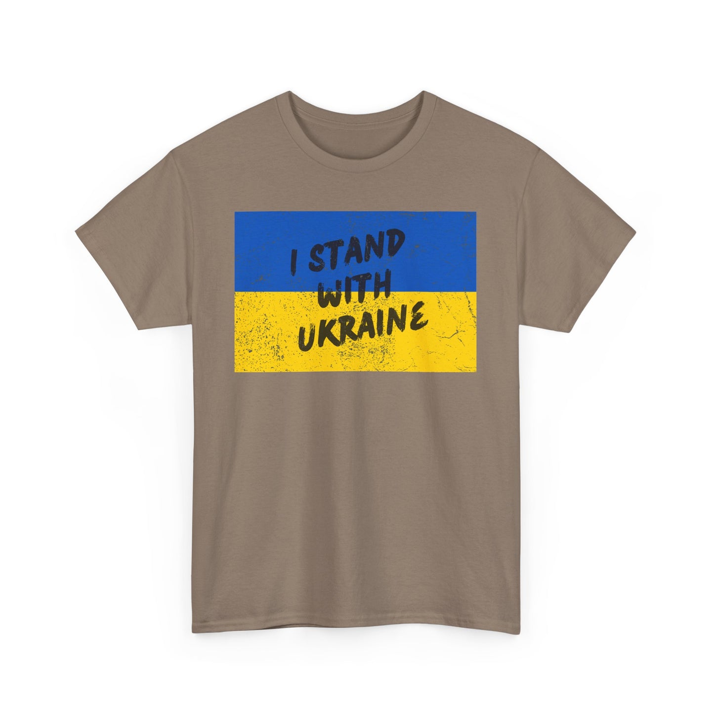 I Stand with Ukraine Unisex Heavy Cotton Tee
