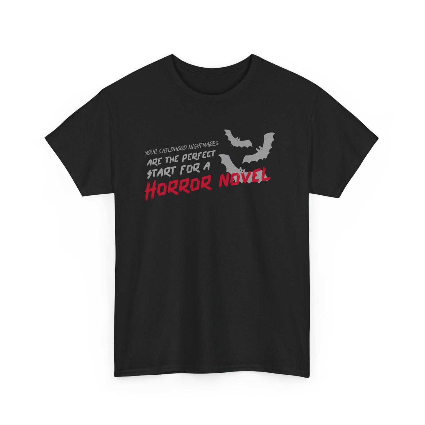 Horror Novel Inspired Unisex Heavy Cotton Tee - Perfect Gift for Writers and Readers