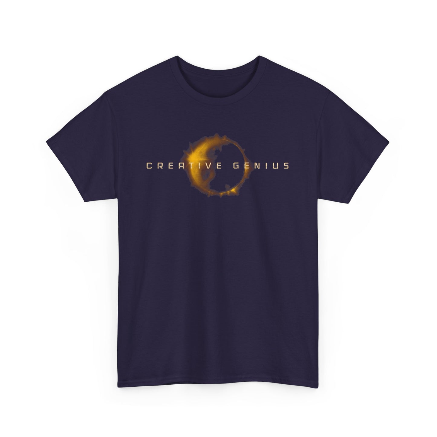 Creative Genius Unisex Heavy Cotton Tee - Inspirational Graphic T-Shirt for Creatives