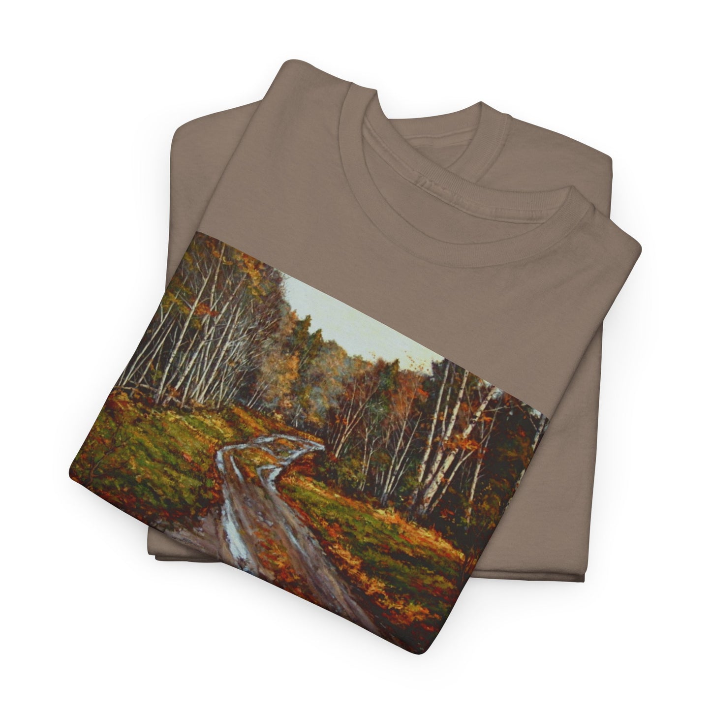 Autumn Landscape Unisex Heavy Cotton Tee