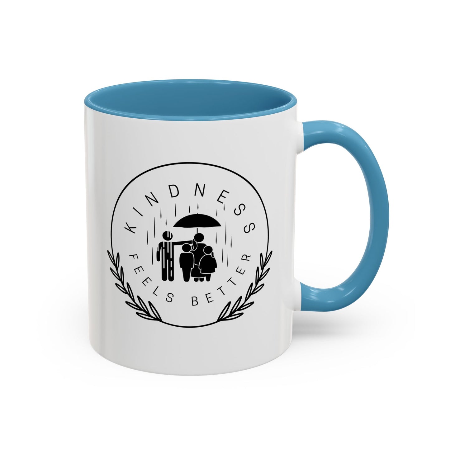 Mug - Kindness Feels Better Accent Coffee Mug (11, 15oz)