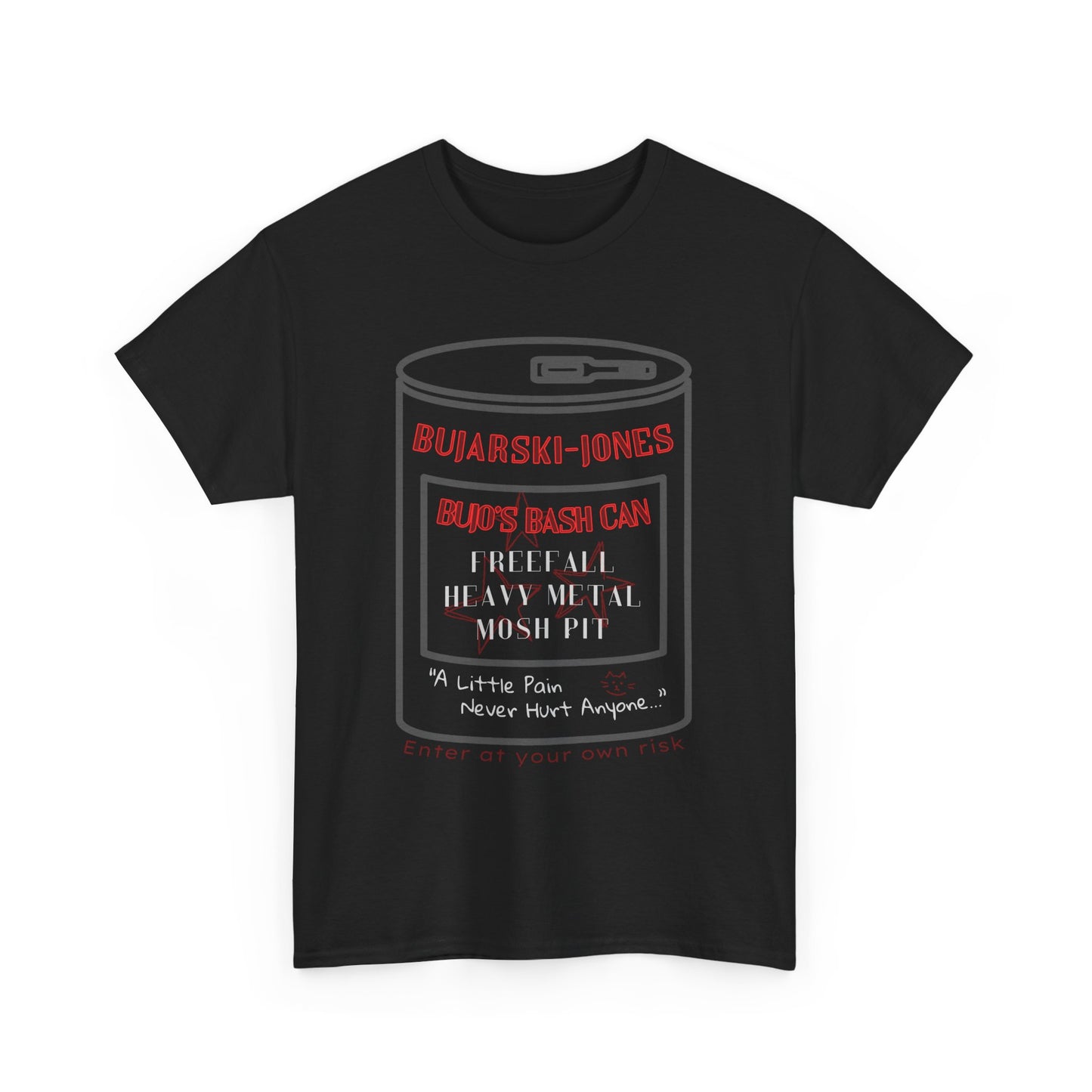 Bujo's Bash Can Unisex Tee - Rise of the Automated Empire Collection