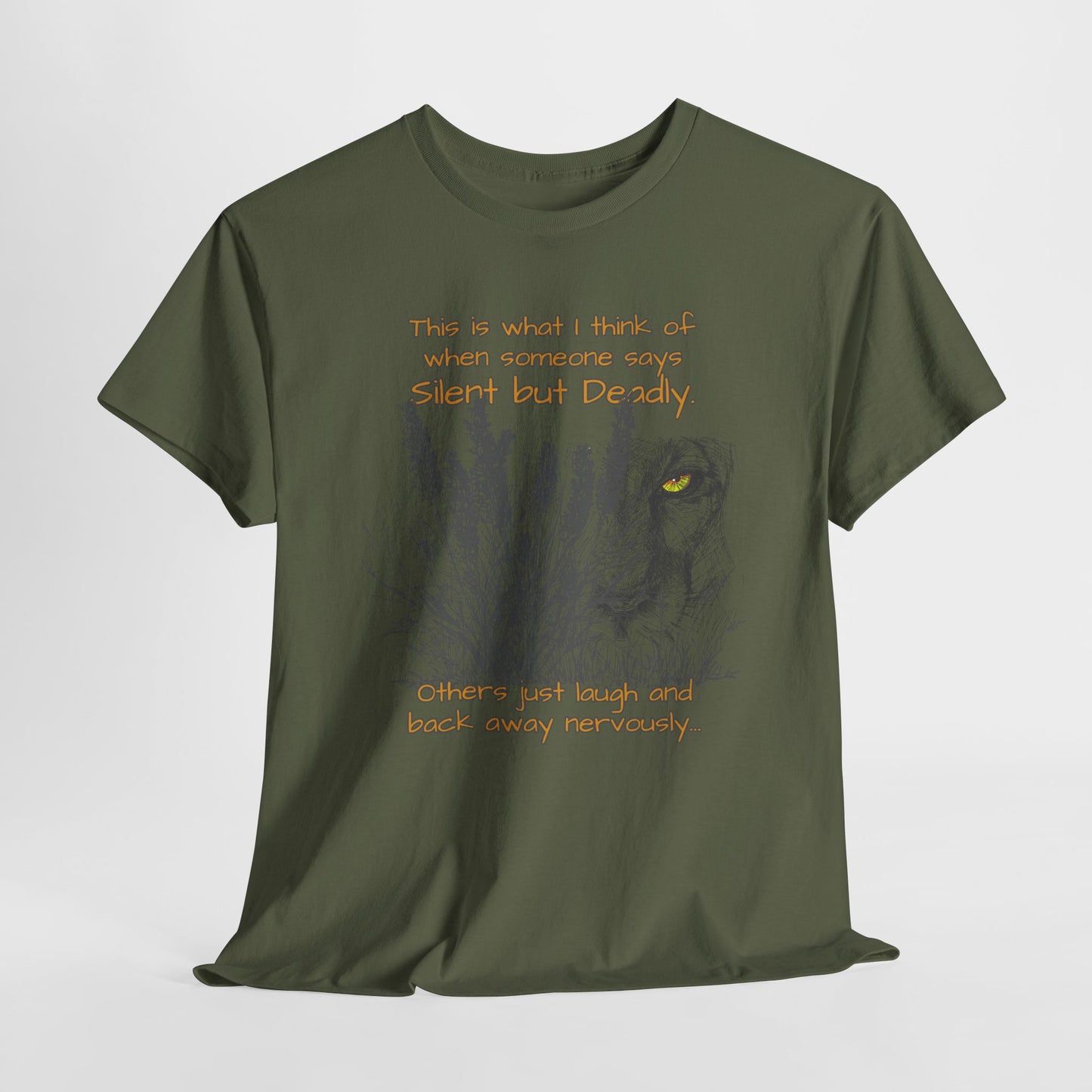 Unisex Heavy Cotton Tee - Funny Phrase Tee, Perfect for Casual Wear, Gifting, Halloween, Humor