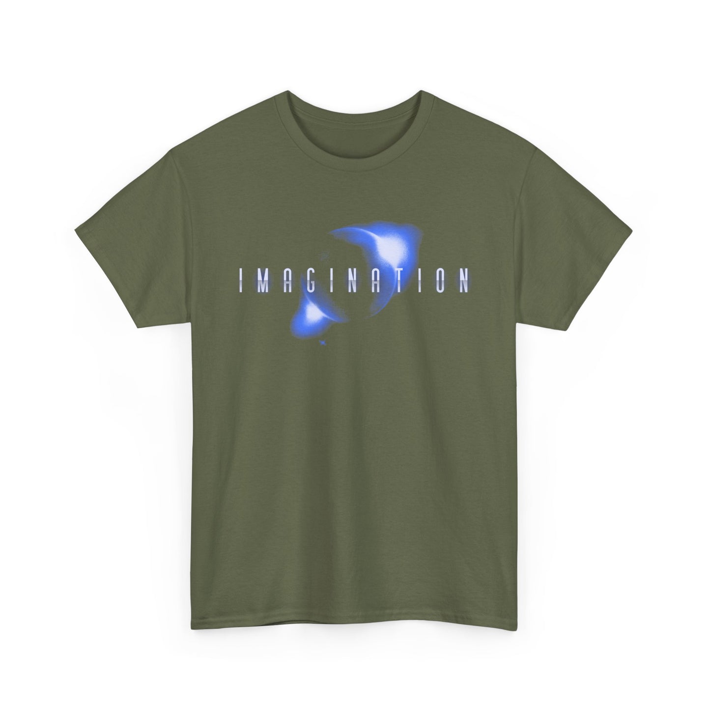 Unisex Heavy Cotton Tee - 'Imagination' Graphic Tee for Creative Minds