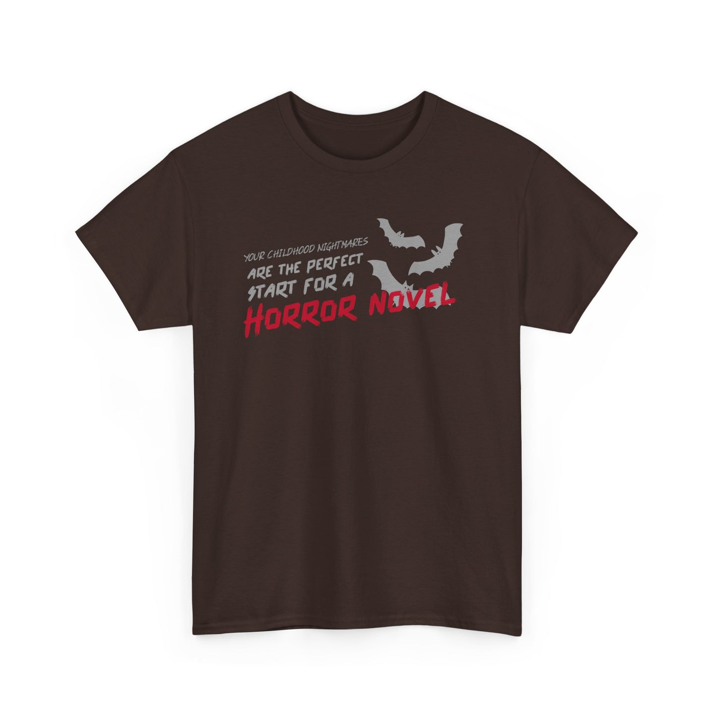 Horror Novel Inspired Unisex Heavy Cotton Tee - Perfect Gift for Writers and Readers