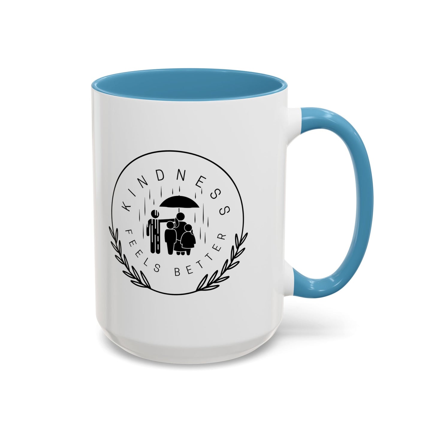 Mug - Kindness Feels Better Accent Coffee Mug (11, 15oz)