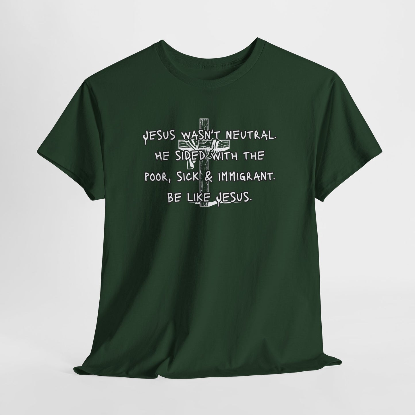 Be Like Jesus Unisex Heavy Cotton Tee - Inspirational Faith T-Shirt