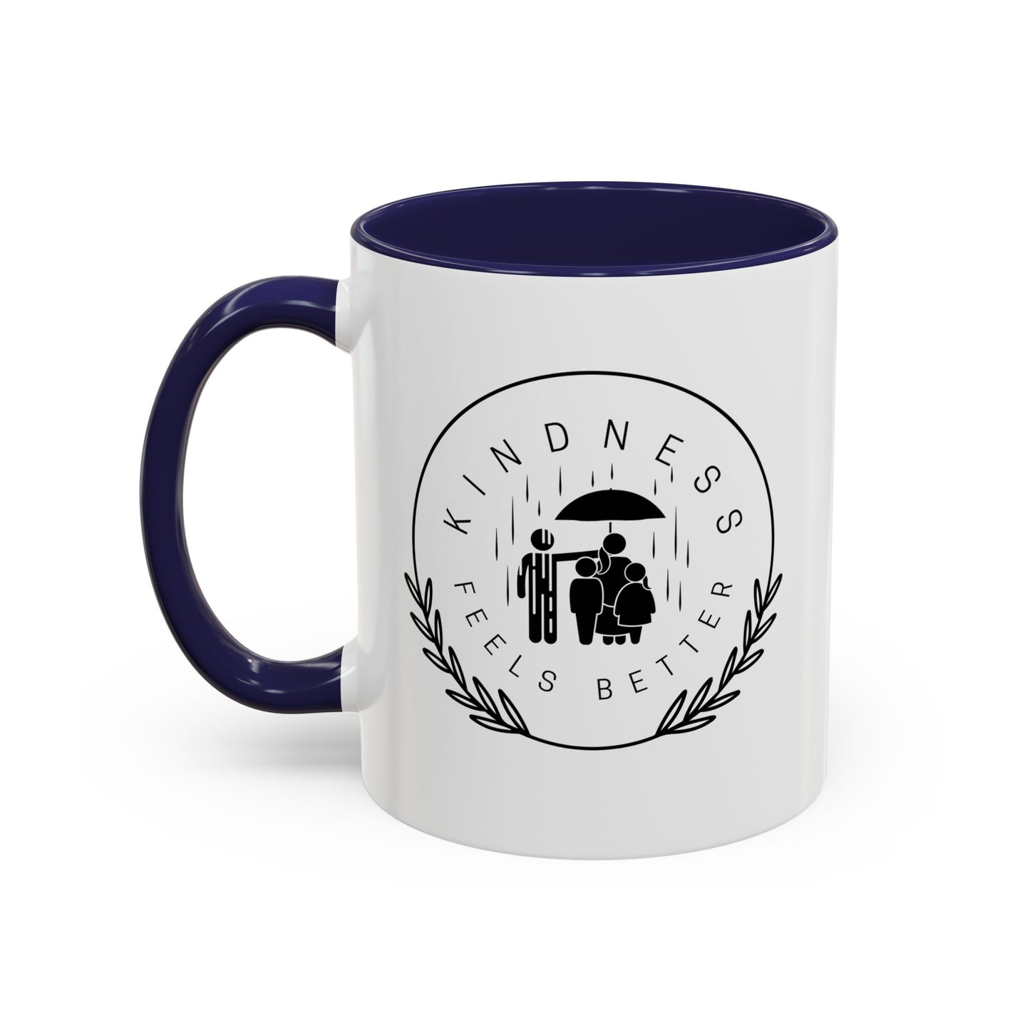 Mug - Kindness Feels Better Accent Coffee Mug (11, 15oz)